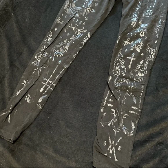 Killstar Leggings, SM - Picture 3 of 5